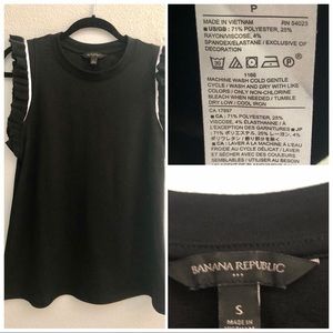 Banana Republic Ruffle Sleeve Sweater S